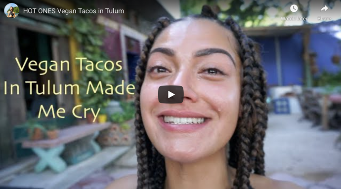 HOT ONES Vegan Tacos in Tulum